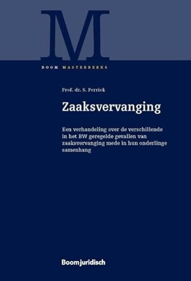 Zaaksvervanging