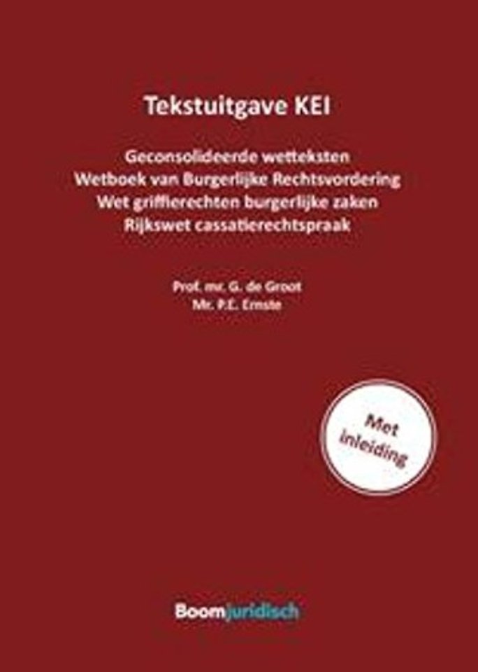 Tekstuitgave KEI