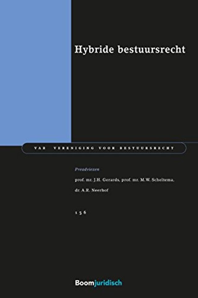 Hybride bestuursrecht