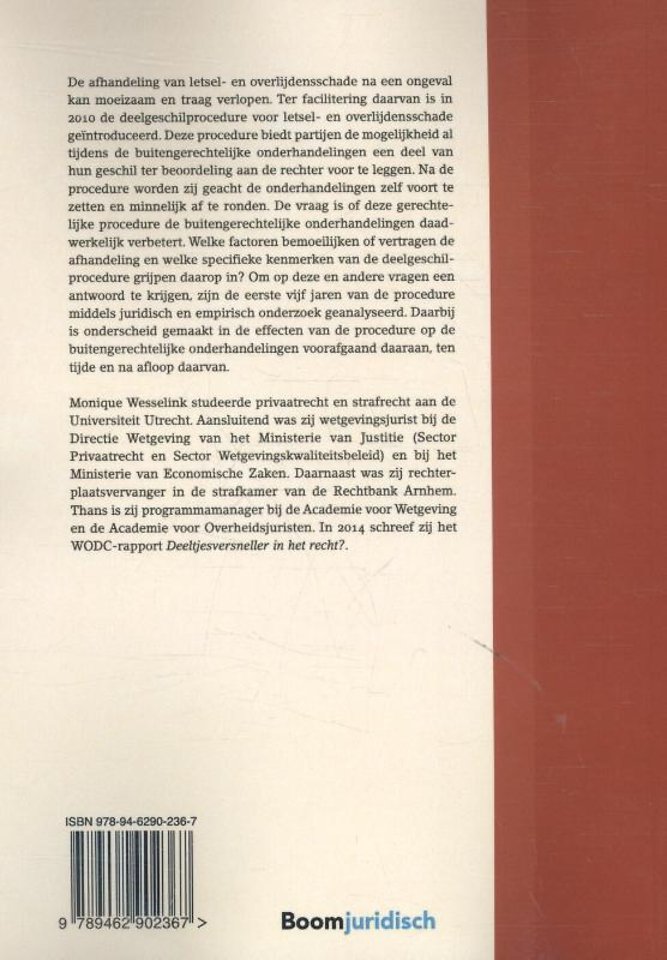 De deelgeschilprocedure