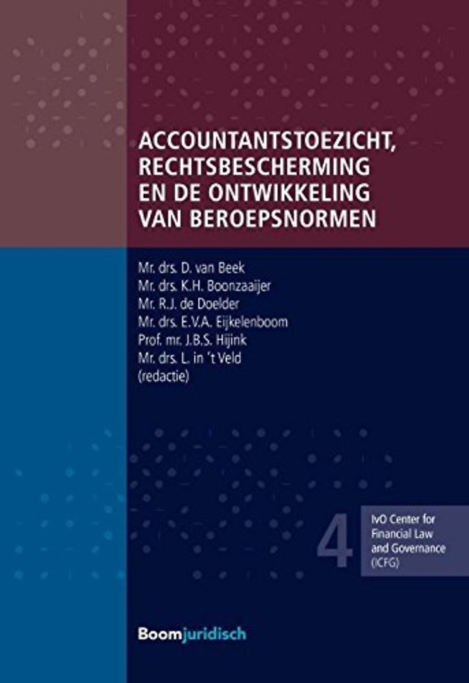 Accountantstoezicht, rechtsbescherming en de ontwikkeling van beroepsnormen