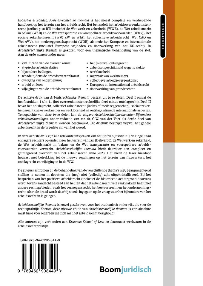 Arbeidsrechtelijke themata I & II
