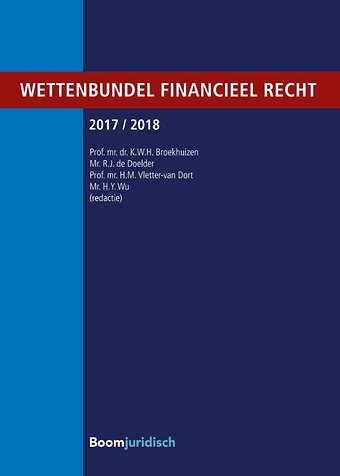 Wettenbundel financieel recht 2017/2018