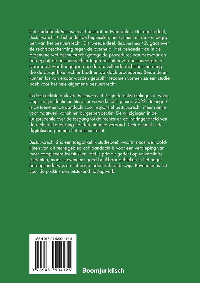 Bestuursrecht deel 2
