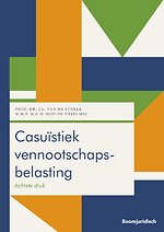 Casuïstiek Vennootschapsbelasting