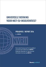 Universele werking voor niet-EU insolventies?