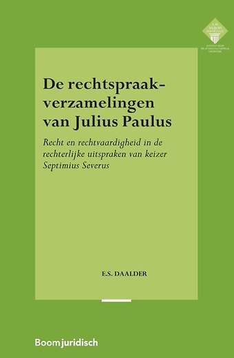 De rechtspraakverzamelingen van Julius Paulus