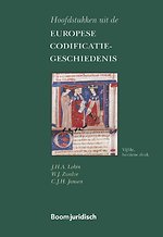 Hoofdstukken uit de Europese codificatiegeschiedenis