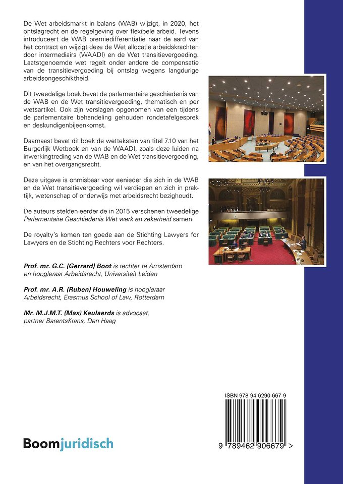Parlementaire Geschiedenis Wet arbeidsmarkt in balans