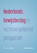 Nederlands bewijsbeslag in rechtsvergelijkend perspectief