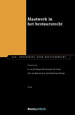 Maatwerk in het bestuursrecht