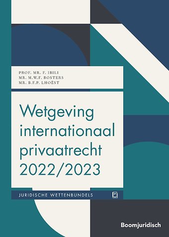 Wetgeving internationaal privaatrecht 2022/2023
