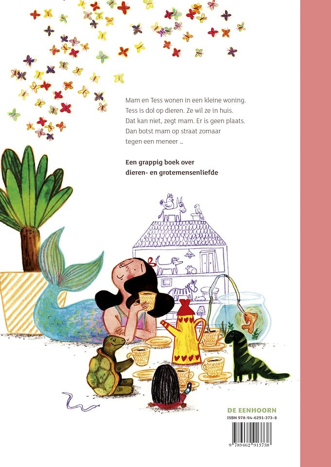 Dierentuin met vlinders