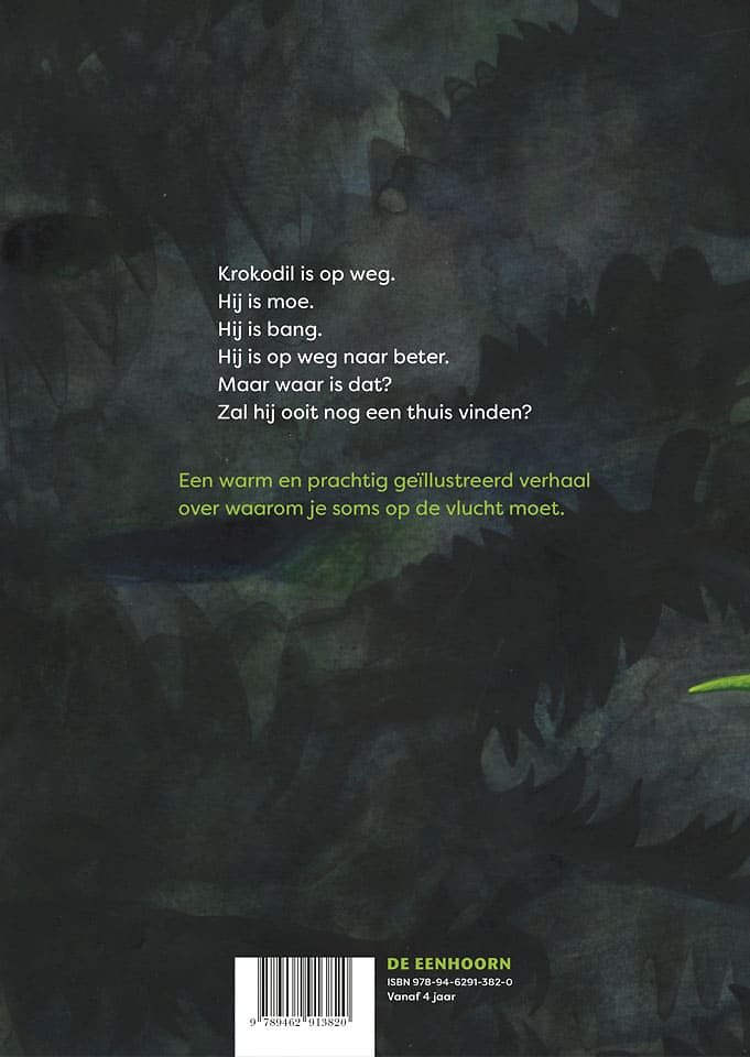 Krokodil op weg naar beter