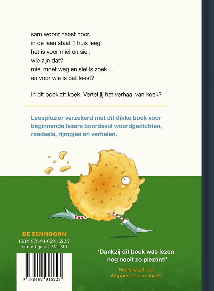 dit boek eet koek