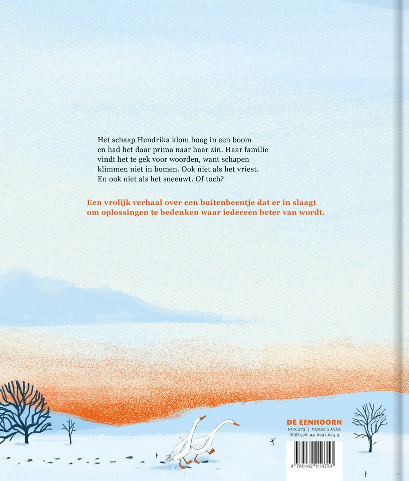 Hendrika - het schaap dat in een boom klom