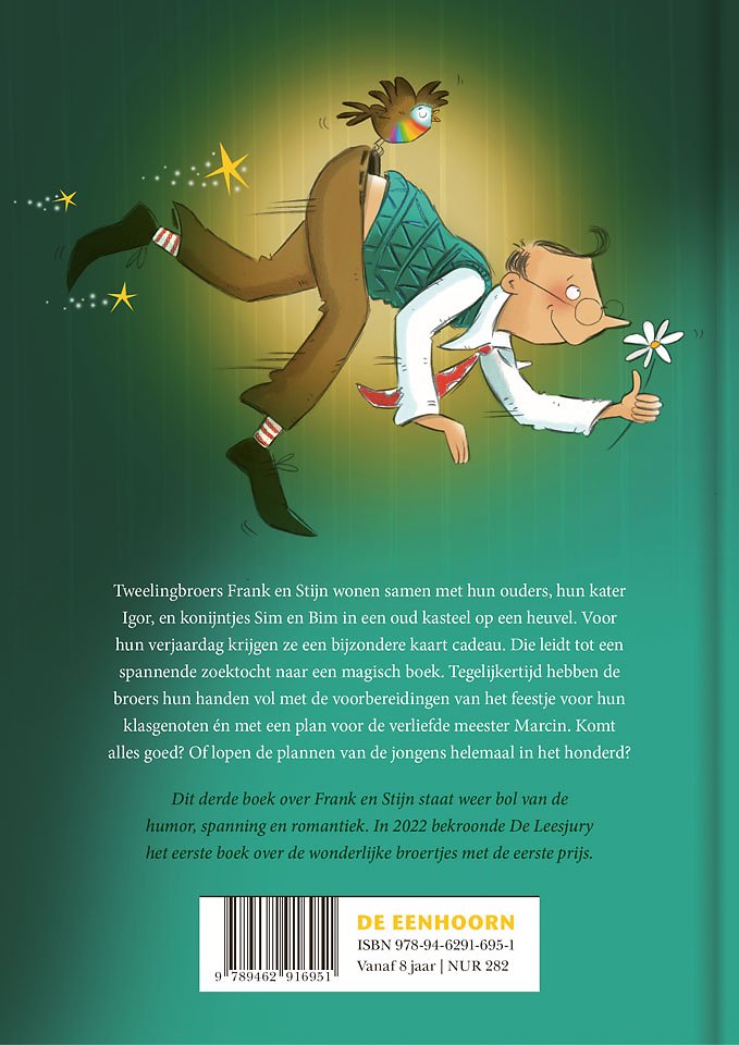 Frank en Stijn en het magische boek