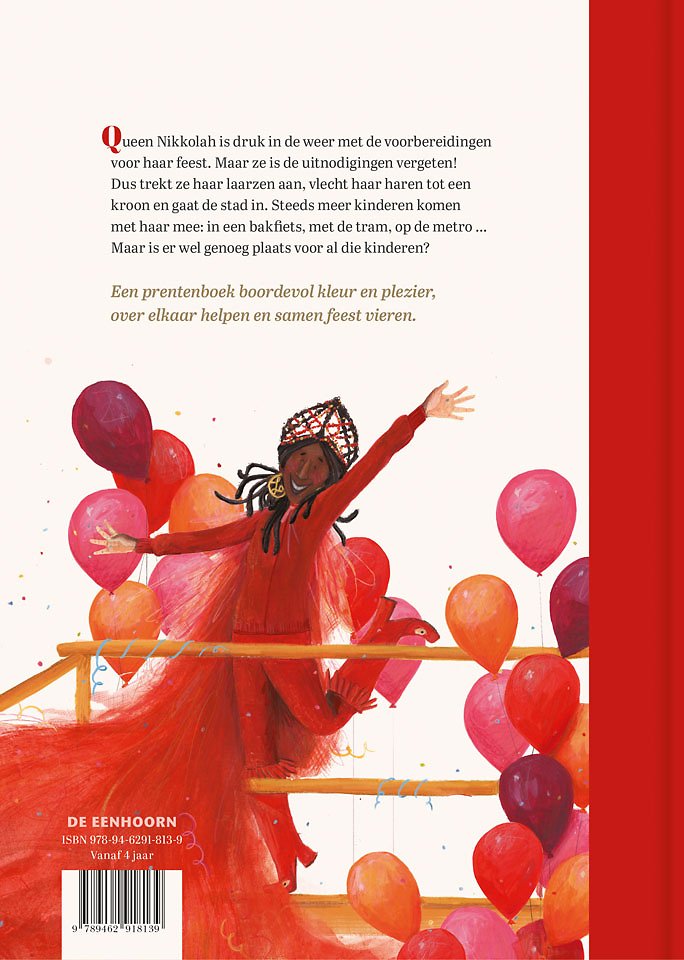 Queen Nikkolah viert feest