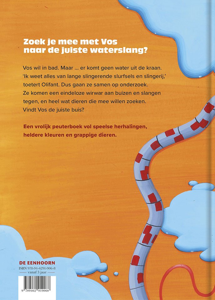 Het water is op