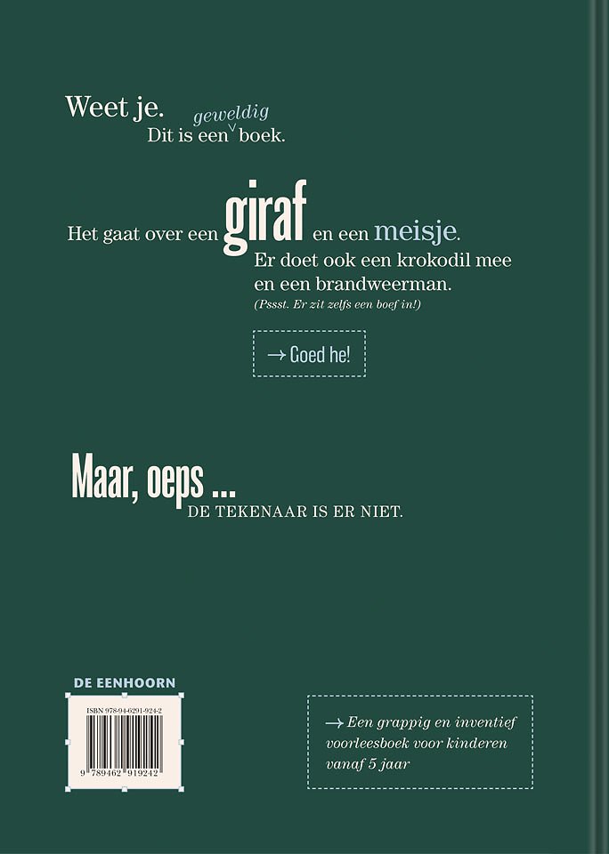 Over de giraf die en hondje wil zijn