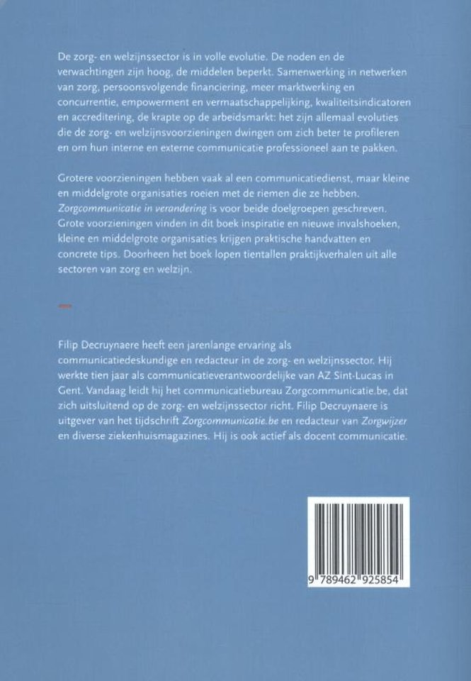 Zorgcommunicatie in verandering