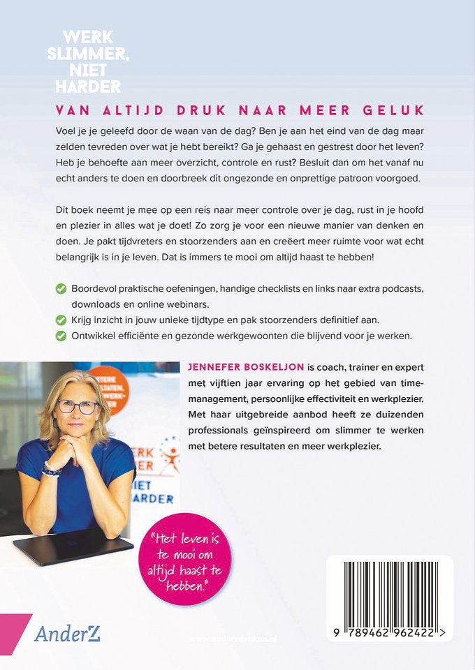 Werk slimmer, niet harder