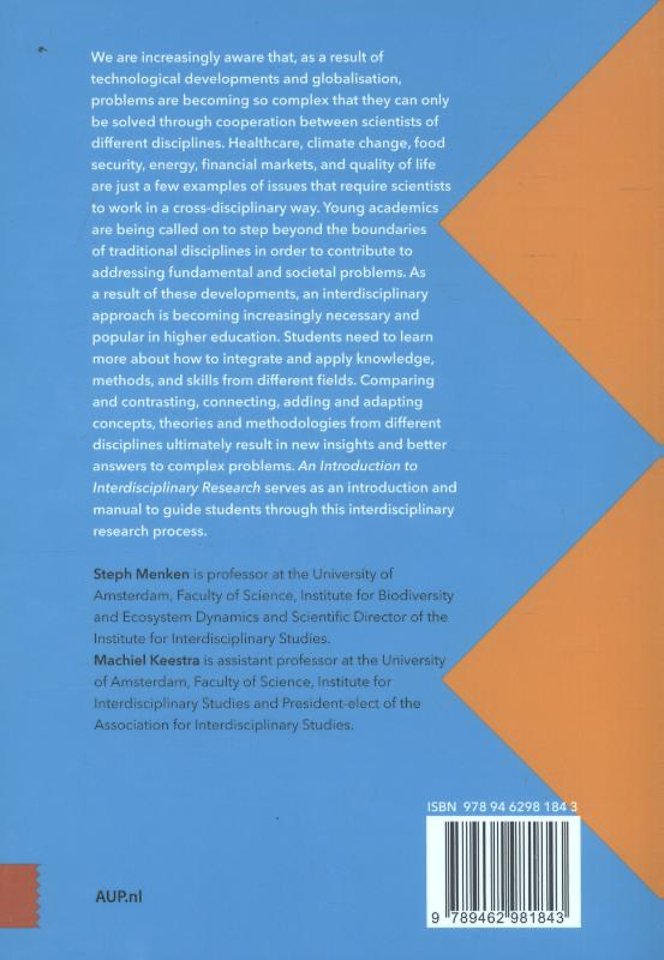 An Introduction to Interdisciplinary Research