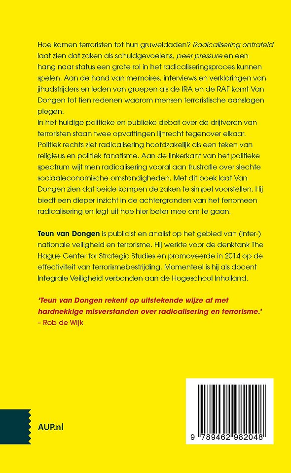 Radicalisering ontrafeld
