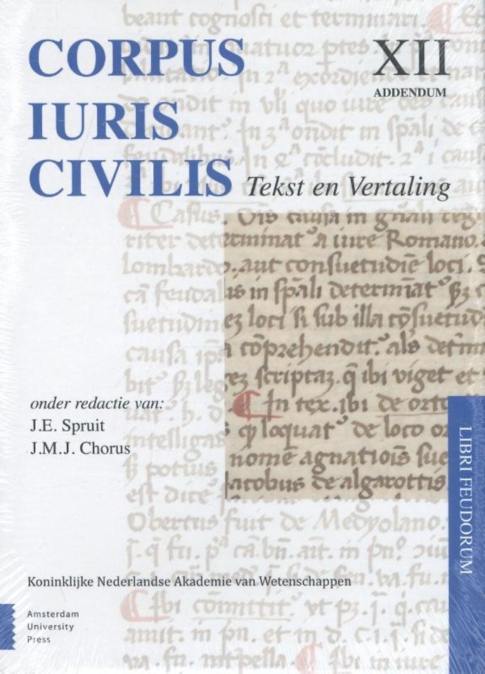 Corpus Iuris Civilis XII: Addendum