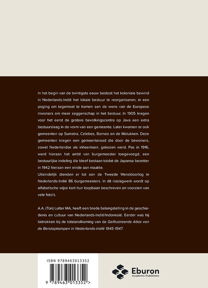 Burgemeesters in Nederlands-Indië 1916-1942