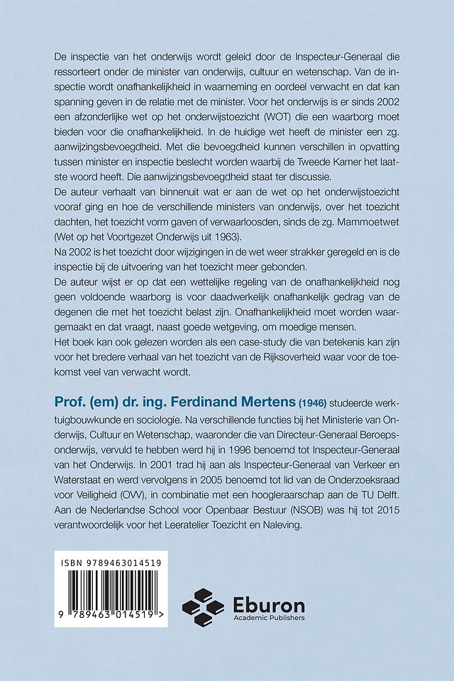 De minister en de inspecteur-generaal