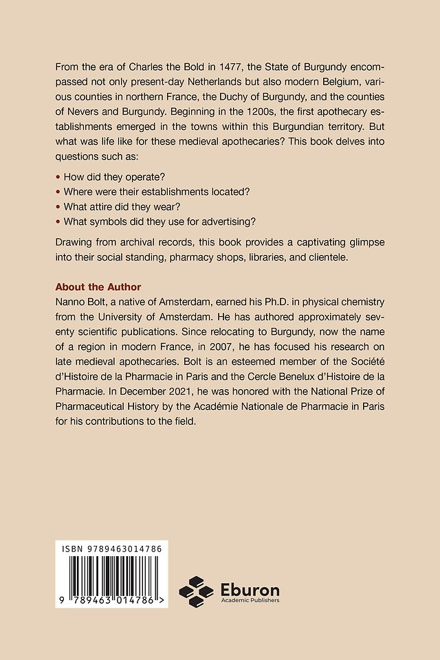 Apothecaries in medieval Burgundy (1200-1600)