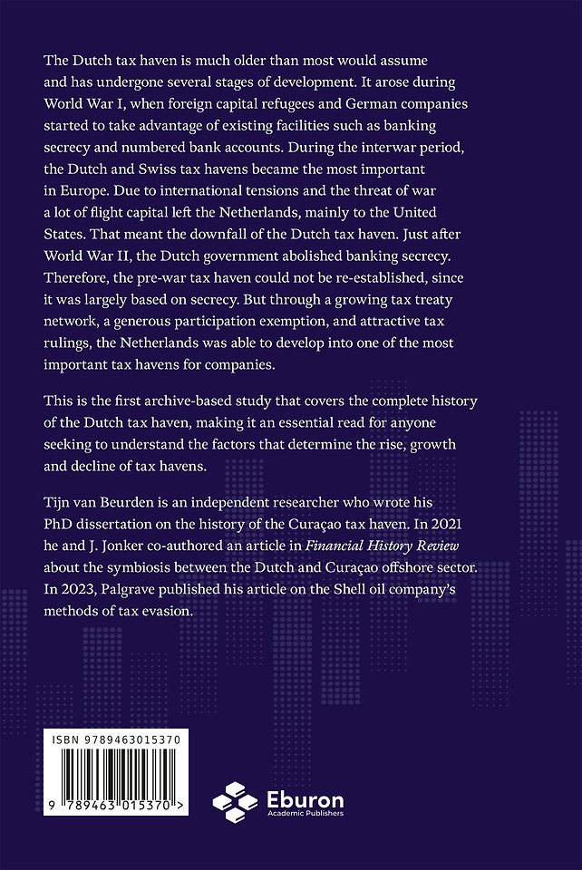 History of the Netherlands as a Tax Haven, 1914-1996