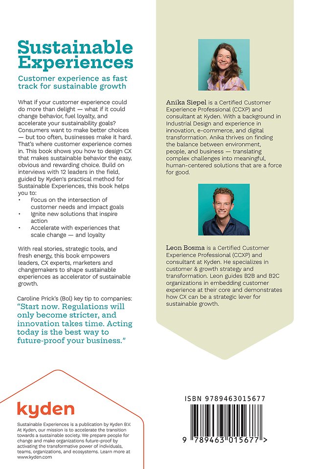 Sustainable Experiences