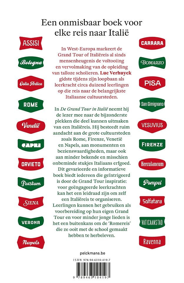 De Grand Tour in Italië