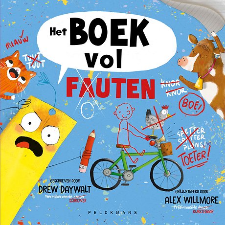 Het boek vol fauten