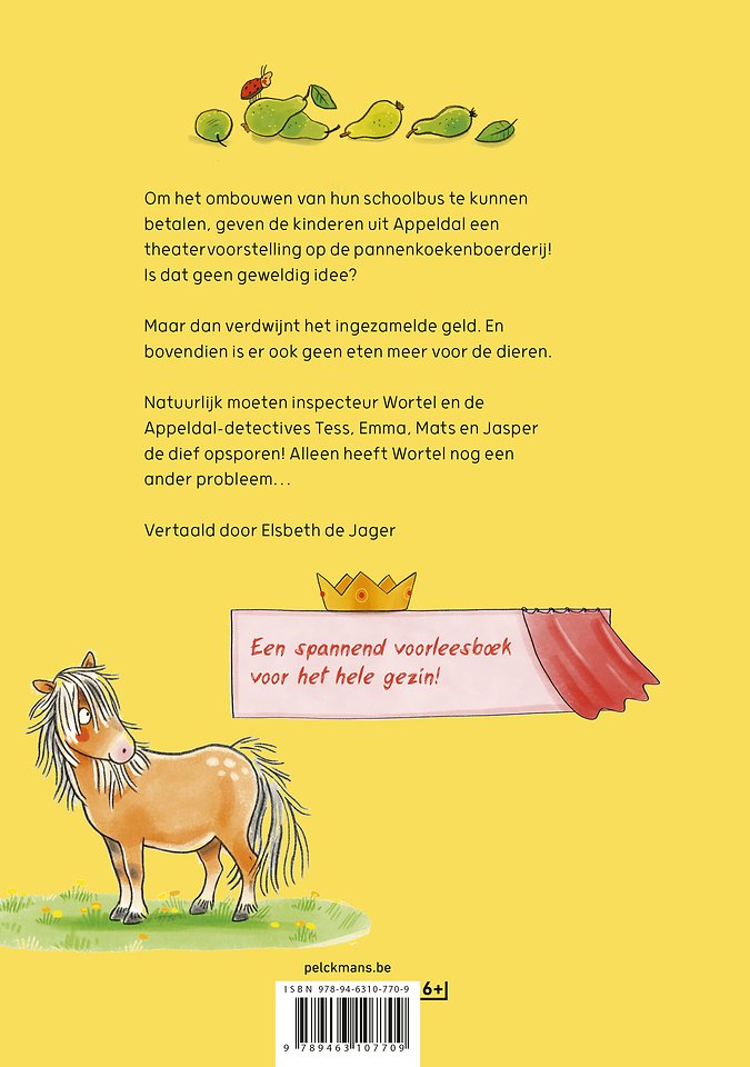 Inspecteur Wortel: Theater op de pannenkoekenboerderij