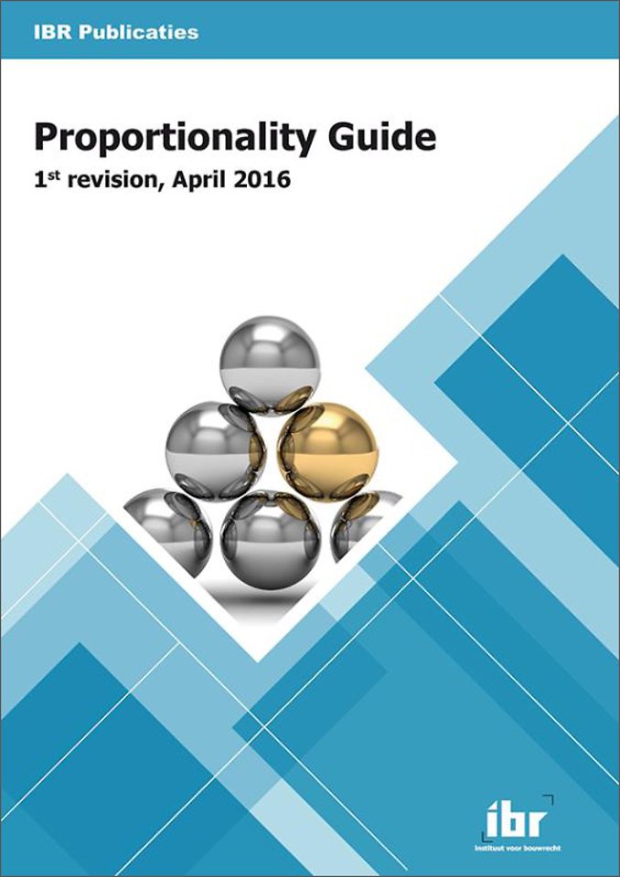 Proportionality Guide - 1st revision, April 2016