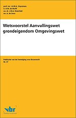 Wetsvoorstel Aanvullingswet grondeigendom Omgevingswet