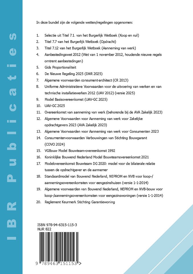 Privaatrechtelijke Bouwregelgeving (Editie 2026)