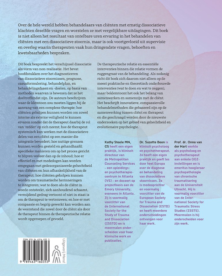 Behandeling van traumagerelateerde dissociatie