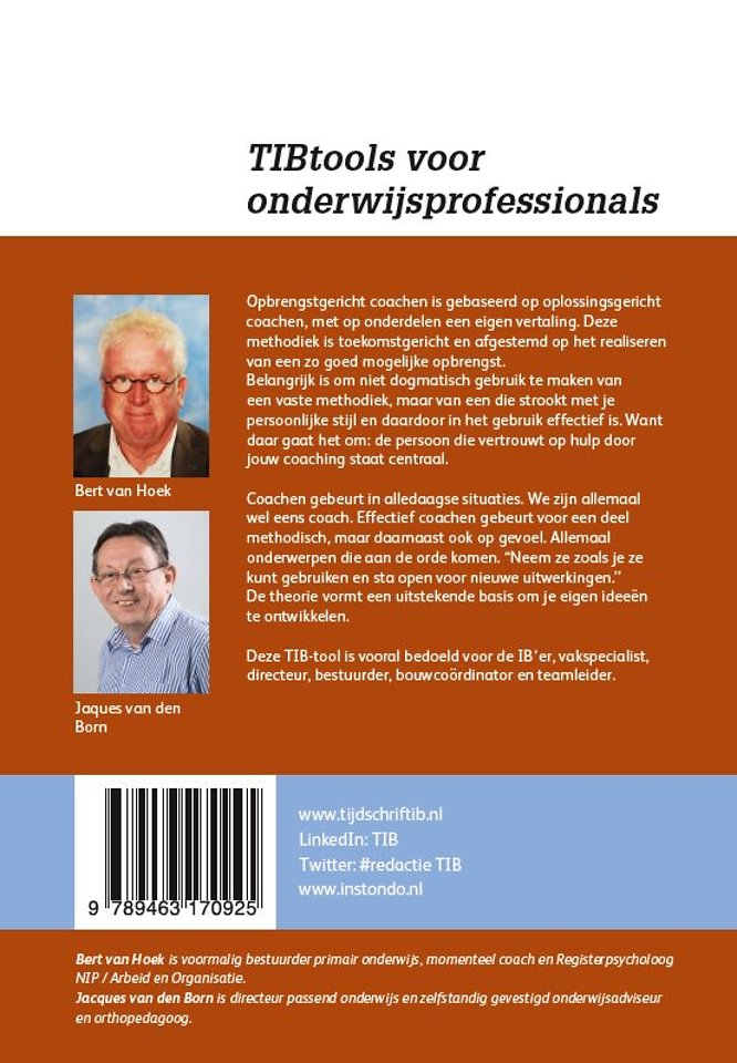 Coach opbrengstgericht