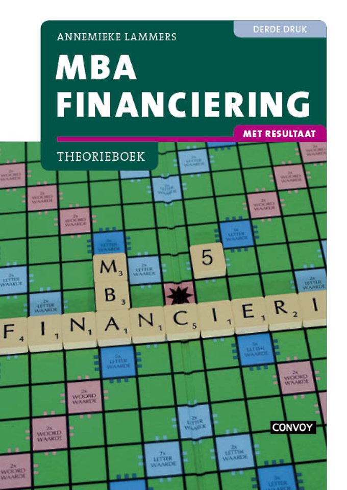 MBA Financiering met resultaat Theorieboek
