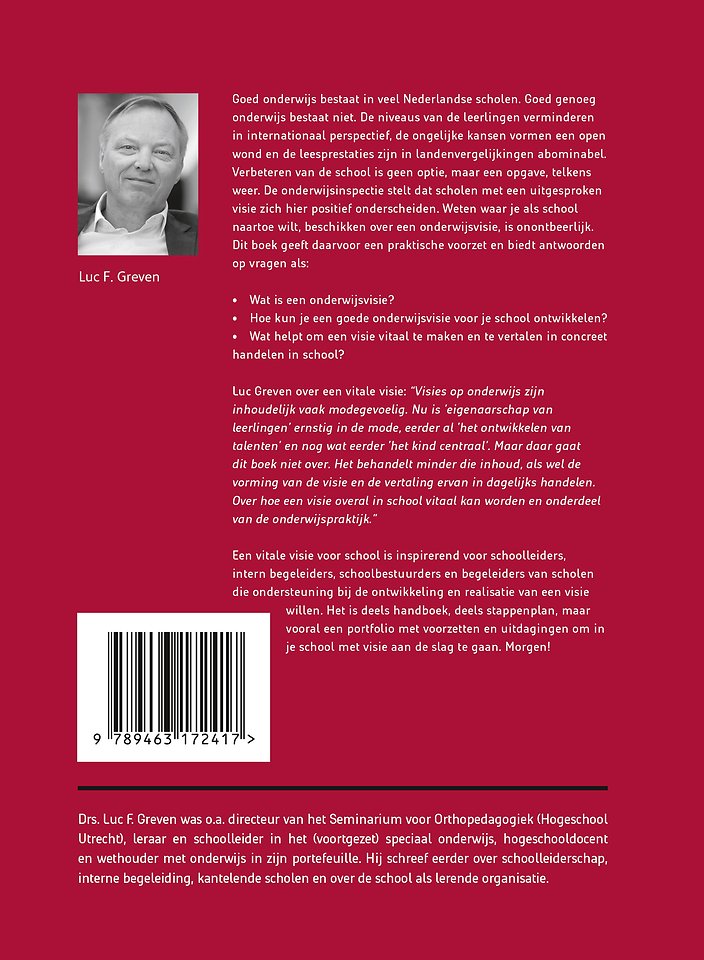 Een vitale visie voor school