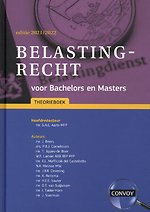 Belastingrecht voor Bachelors en Masters Theorieboek 2021-2022