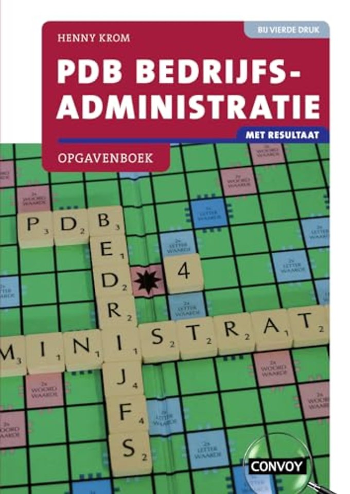 PDB Bedrijfsadministratie met resultaat Opgavenboek