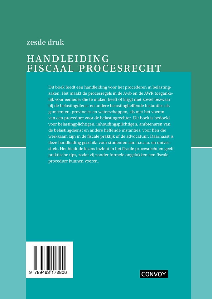 Handleiding fiscaal procesrecht