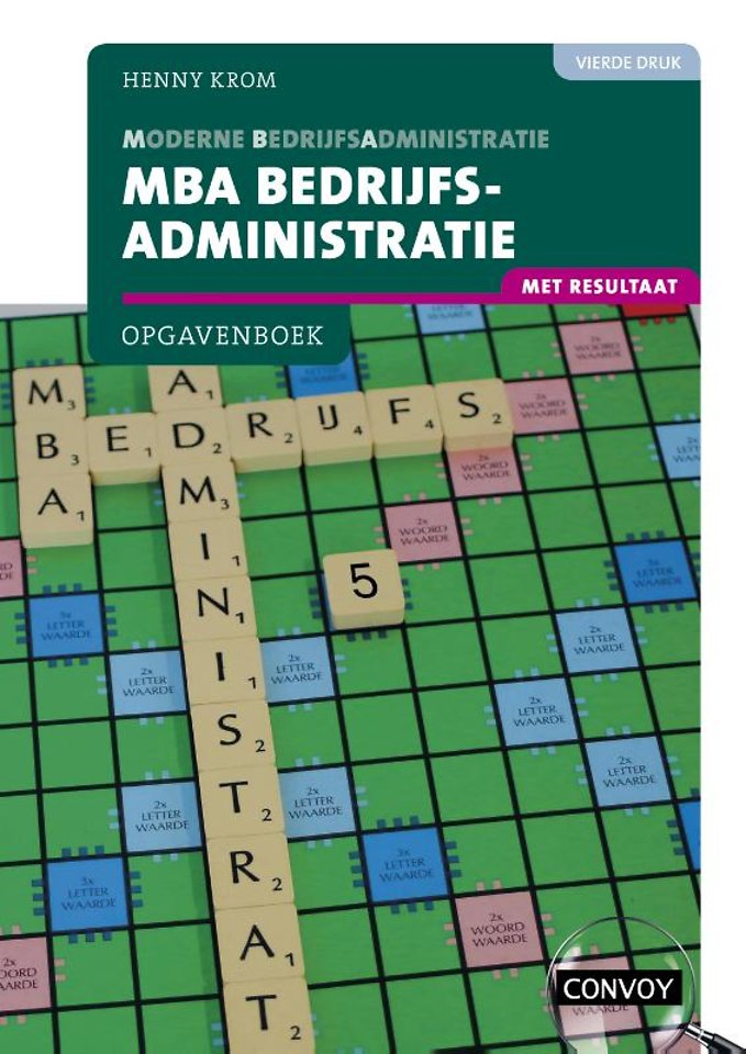 MBA bedrijfsadministratie met resultaat opgavenboek