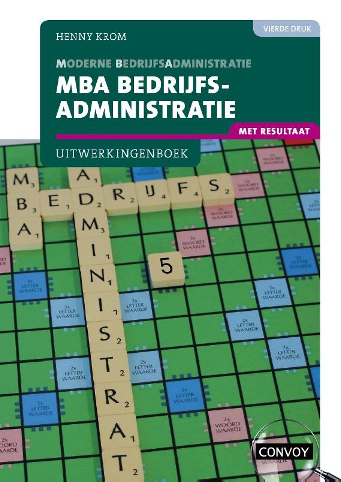 MBA Bedrijfsadministratie met resultaat - Uitwerkingenboek