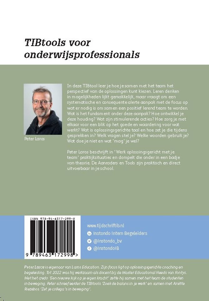 Werk oplossingsgericht met je team